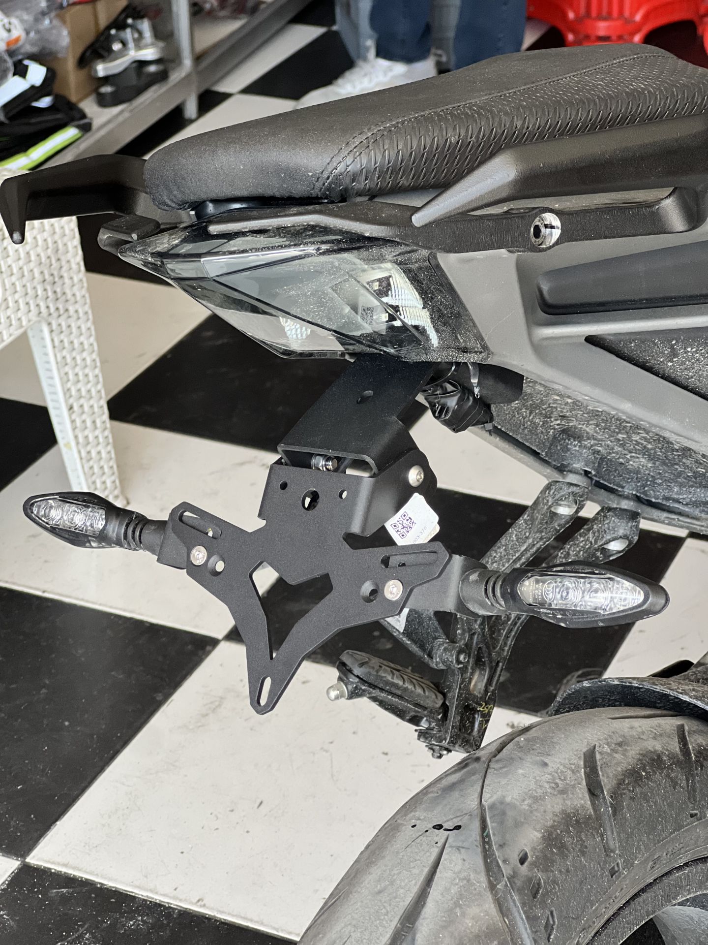 Ktm Duke 250 2023-2024 Uyumlu Katlanabilir Spor Plakalık