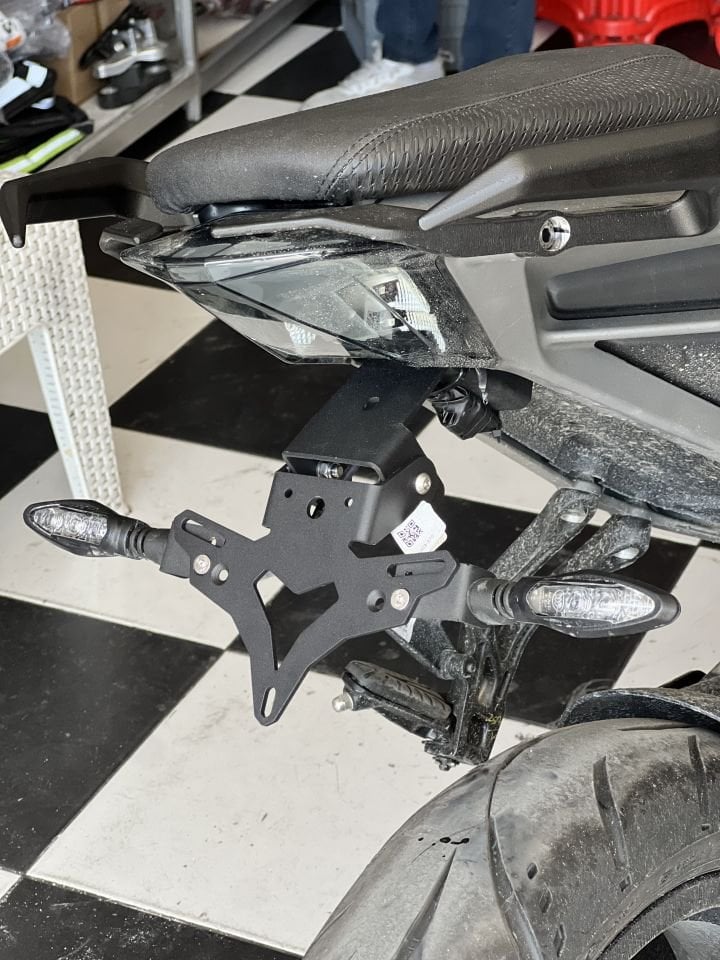 Ktm Duke 250 2023-2024 Uyumlu Katlanabilir Spor Plakalık