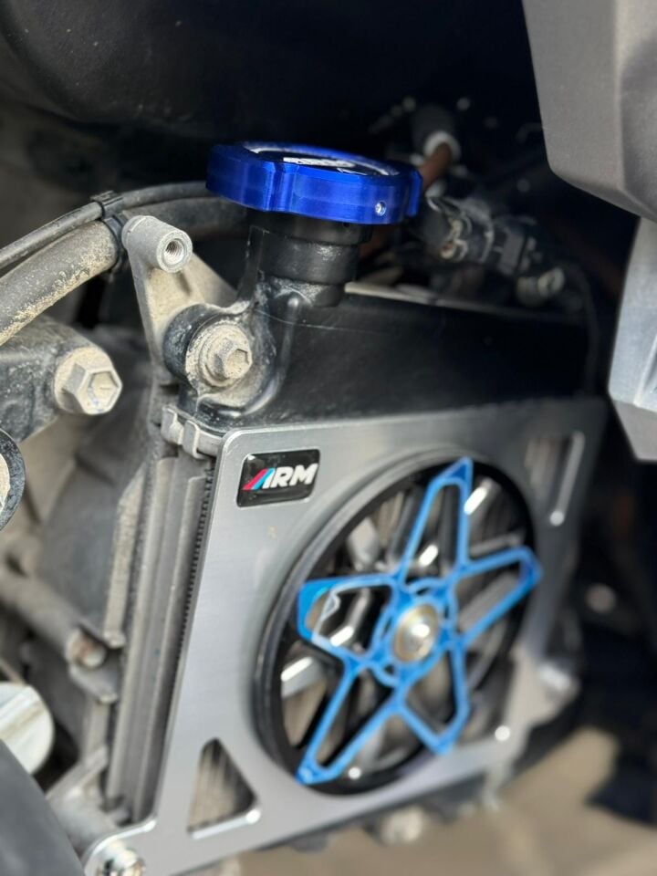 Nmax 125-155 2021-24 Yıldız Model Fanlı Radyatör Koruma Ve Kapak Seti