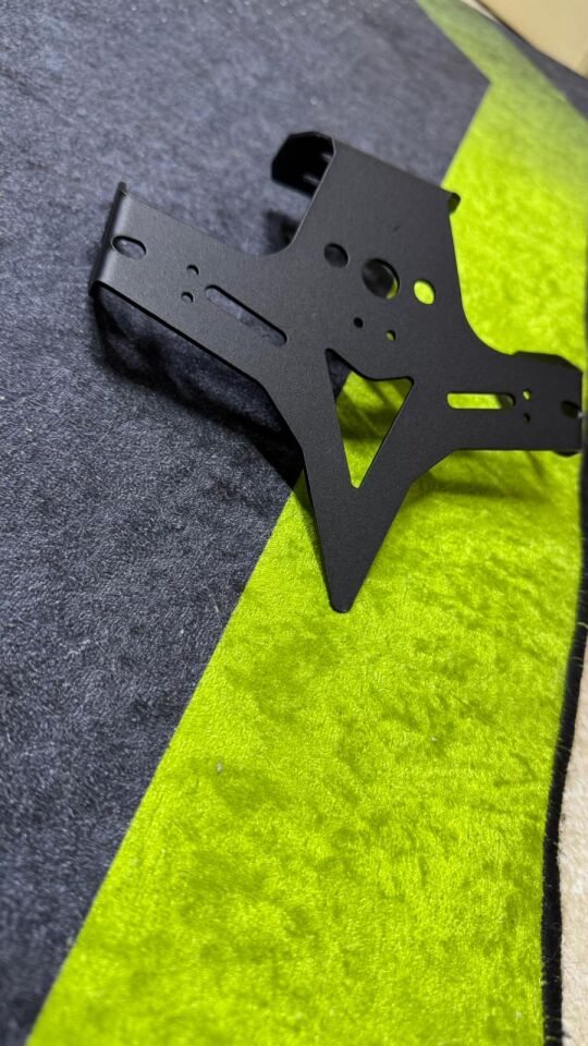 Kawasaki Zx4 Kısa Spor Sabit Plakalık