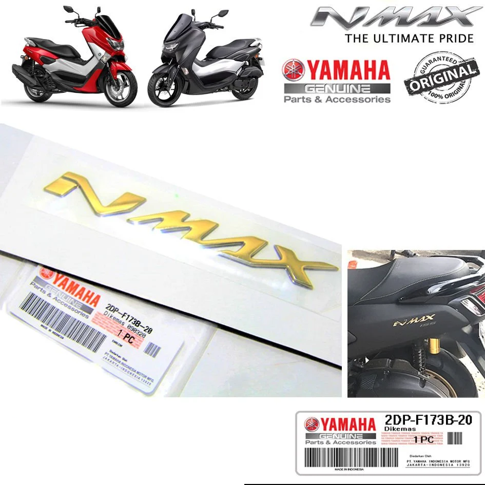 Orijinal Nmax 2015\24 Yazı Amblem Logo Gold