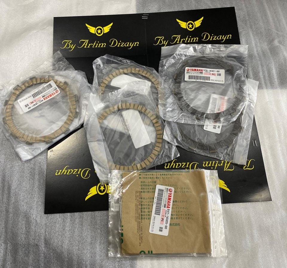 Mt-07 Tracer 700 Xsr 700 Orijinal Debriyaj Balata Baskı Seti