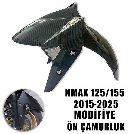 Nmax 125-155 2015-2024 Ön Karbon Çamurluk