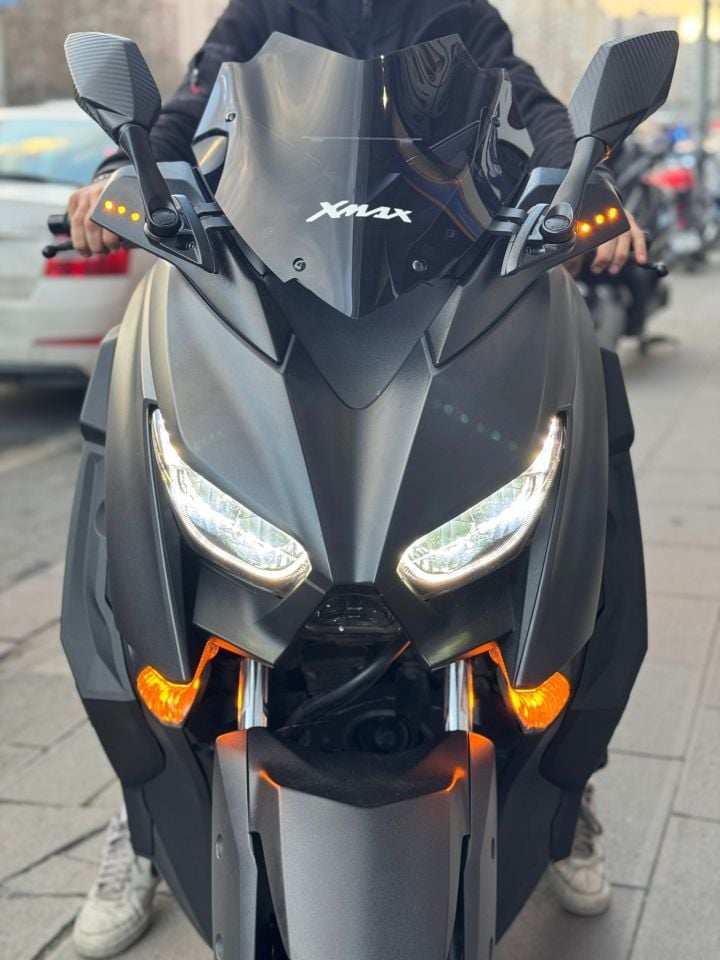 Xmax 250-300 2018-23 Model 1 R25 Kısa Kat.Köşeli Spor Ayna Seti