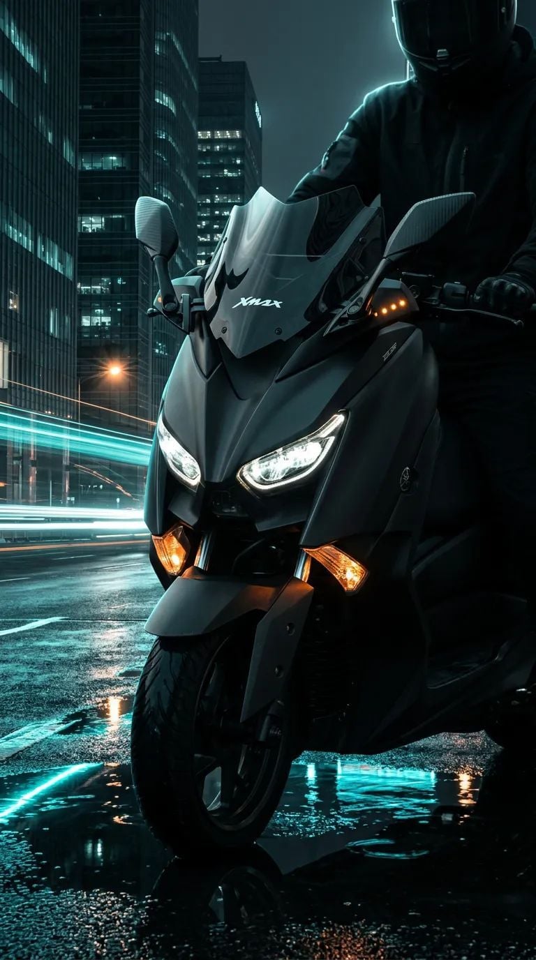 Xmax 250-300 2018-23 Model 1 R25 Kısa Kat.Köşeli Spor Ayna Seti