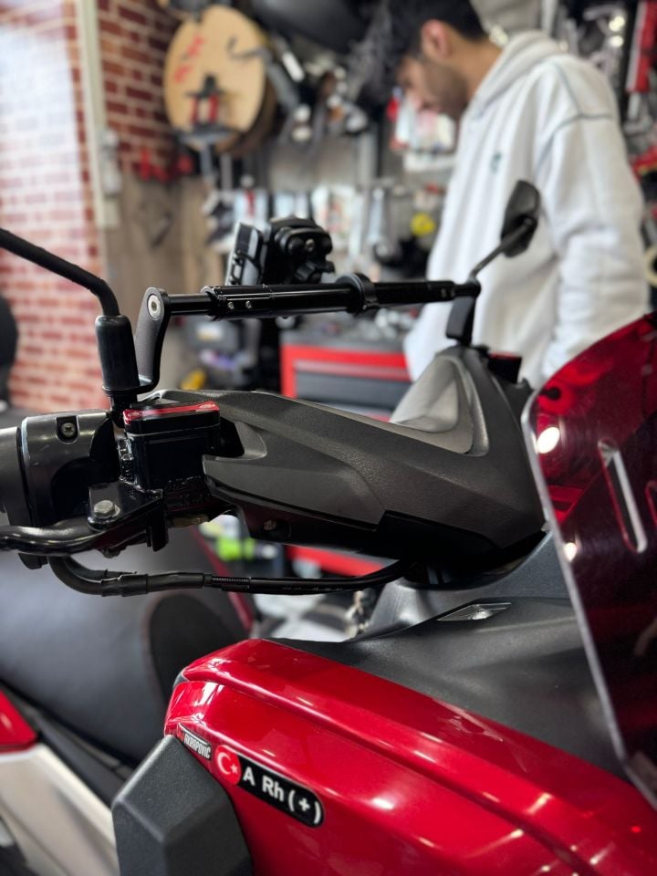 Nmax Xmax Telefon-Kamera Tutacak Ayna Bağlantı Barı