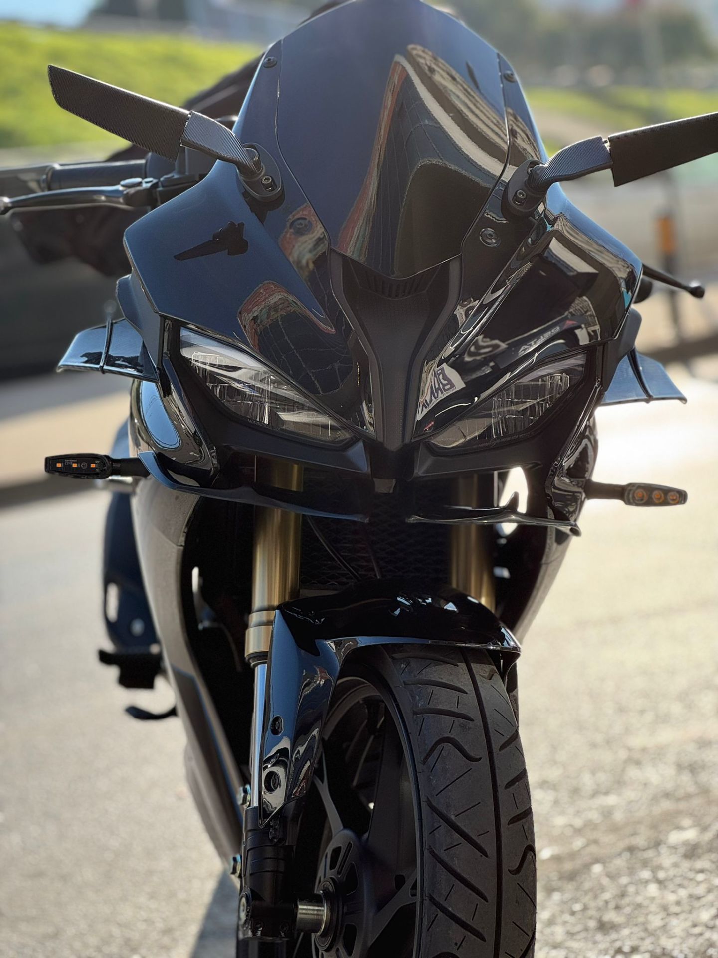 Srk 125 Üniversal Karbon Yan Kanat
