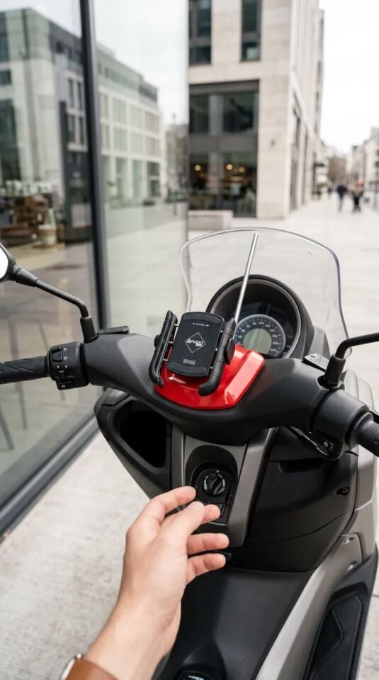 Nmax 125-155 2021-24 Kapaklı Telefon Tutucu