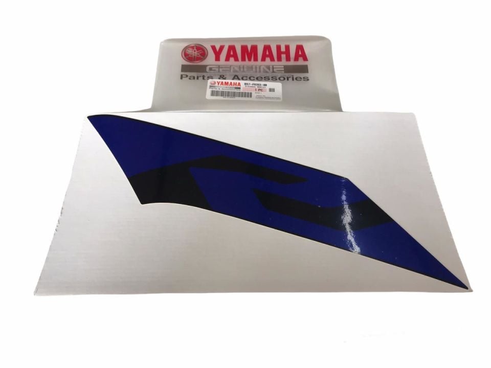 Yamaha Yzf R25 2019 Orijinal Sol Mavi Grenaj Sticker BS7F839300
