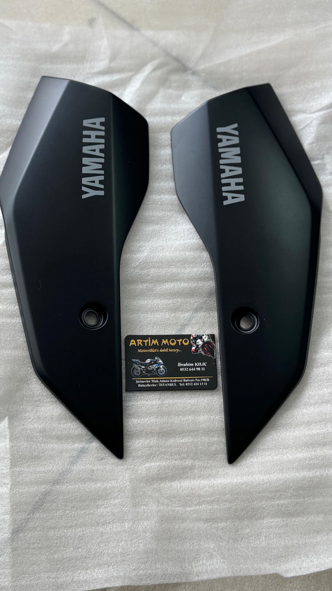 Xmax 250-300 2024-25 Ön Çamurluk Karbon Kapak Seti