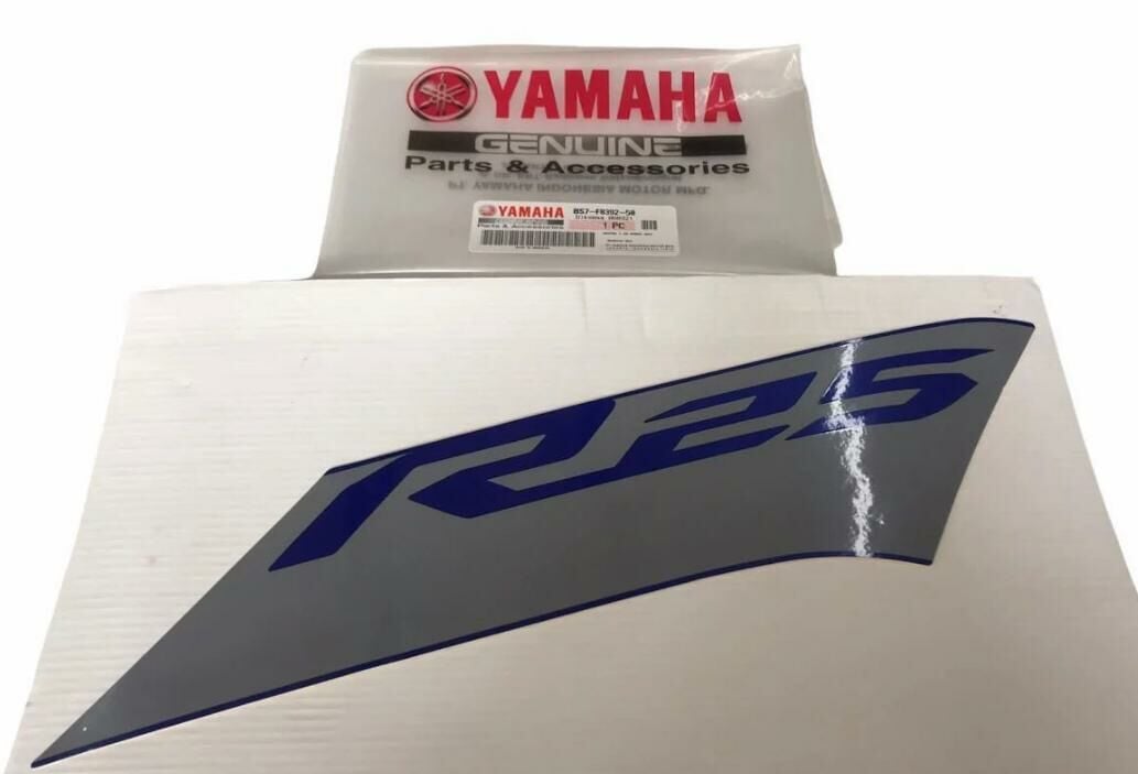 Yzf R25 2020 Orijinal Sağ Mavi Grenaj Sticker BS7F839250