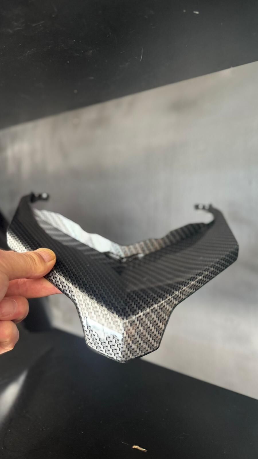 Xmax 250-300 2018-23 Stop Üstü Karbon Kapak