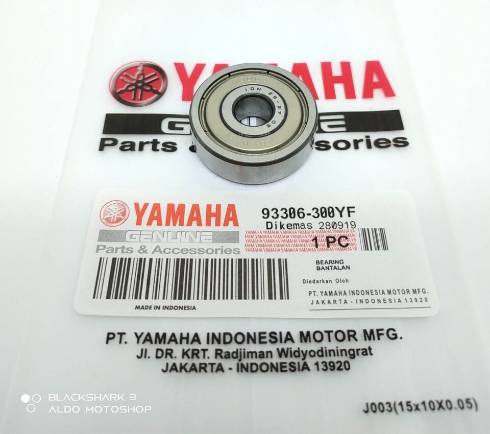 Nmax 125-155 Orijinal Ön Teker Rulmanı 93306300YL00