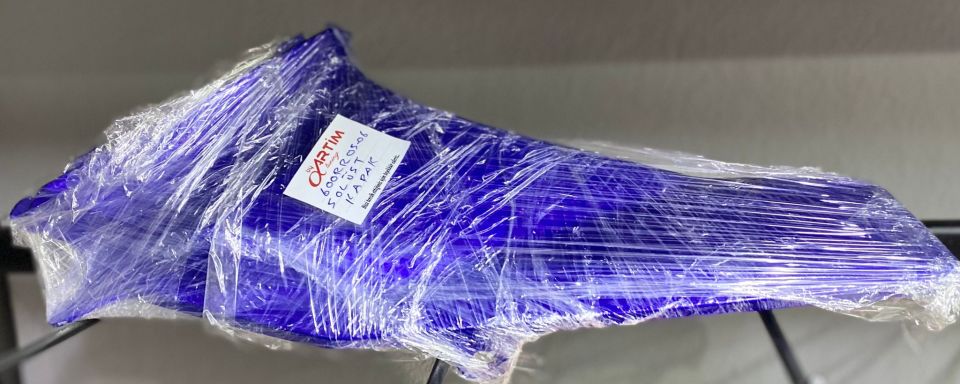 Honda Cbr 600RR 2005-06 Sol Km Üst Kapak Mavi