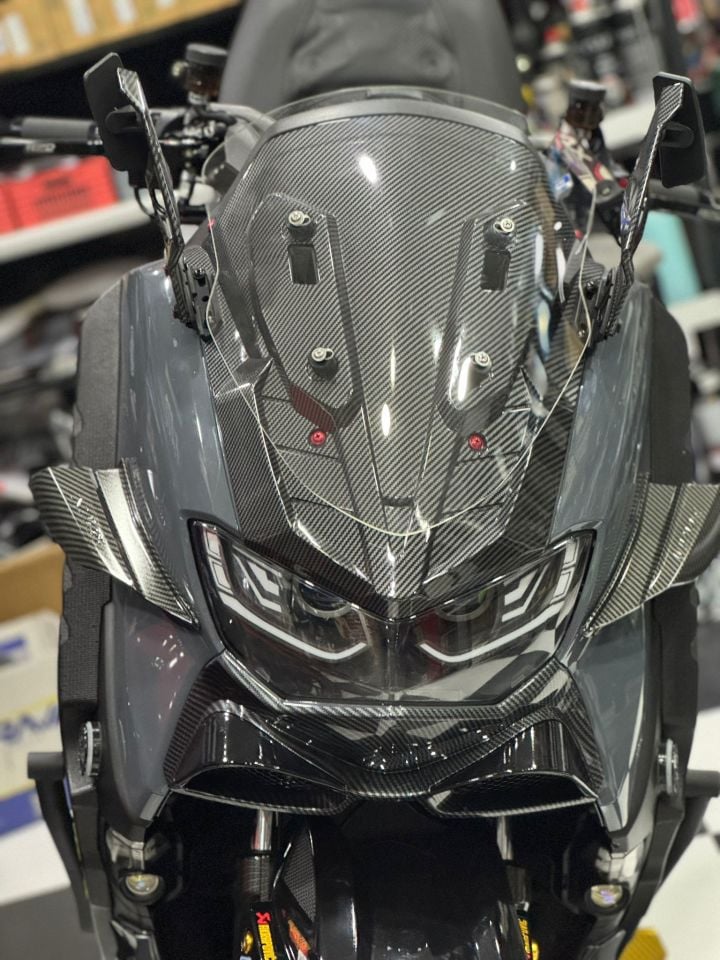 Nmax 2021\24 Endonazya Model Şeffaf Kısa Sport Cam