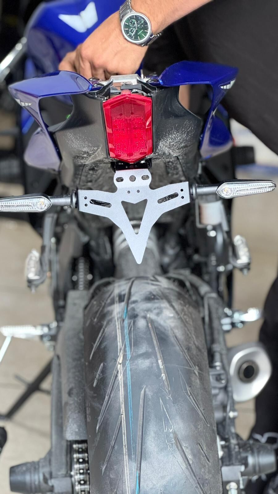 Yamaha Yzf R7 Sabit Kısa Plakalık