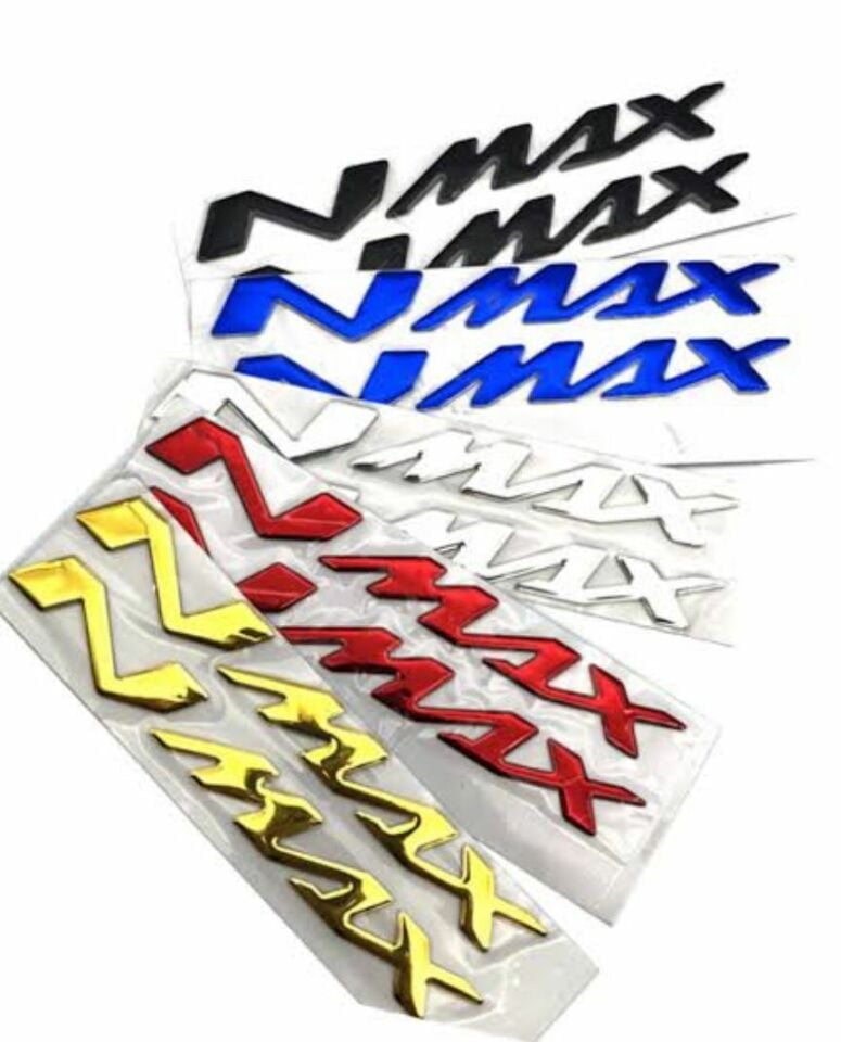 Yamaha Nmax Logo Metal Yazı Amblem Seti