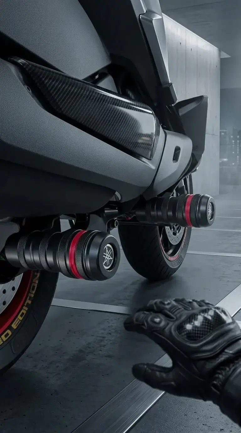 Xmax Tech-Max 2025-26 Karbon Egzoz Koruma Kapak