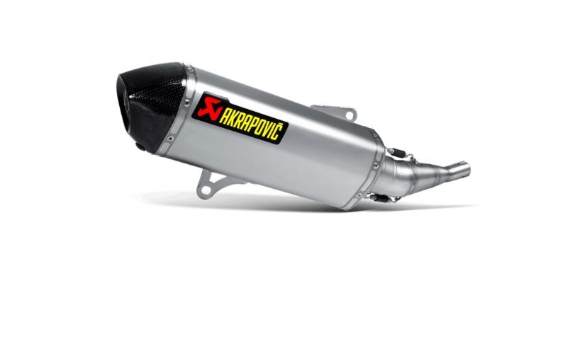 Xmax 125 2018-23 Akropoviç Slip-On Egzoz Seti