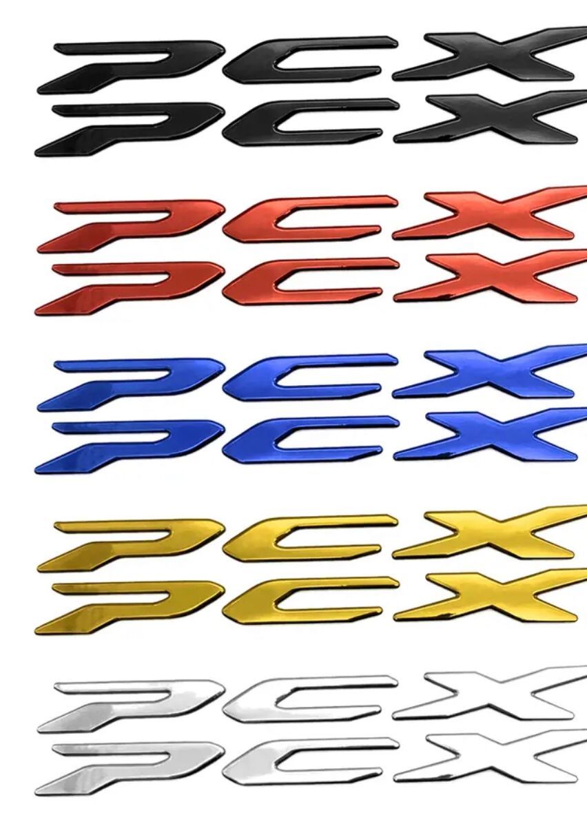 Honda Pcx Yazı Amblem Metal Yazı Logo 3D