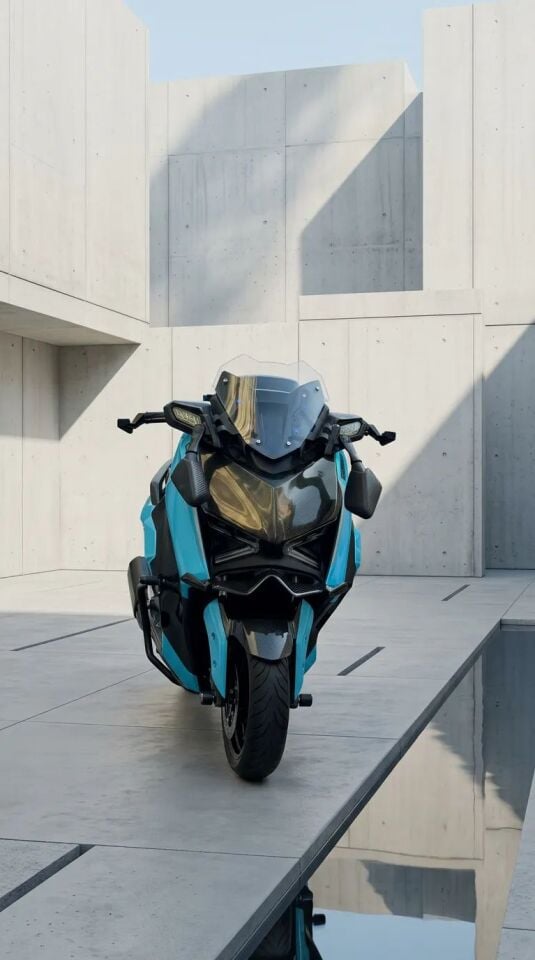 Xmax Tech-Max 2024 R25  6. Model Karbon  Kısa Şeffaf  Ayna Cam Seti
