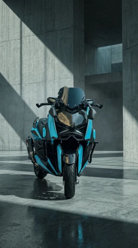 Xmax Tech-Max 2024 R25  6. Model Karbon  Kısa Şeffaf  Ayna Cam Seti