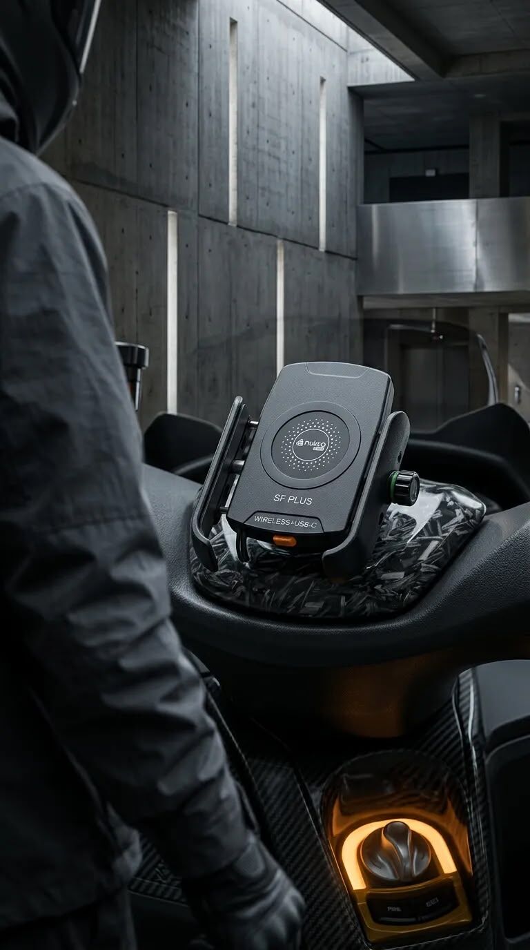 Nmax 125-155 2021-24 Forget Kapaklı Şarjlı Tel Tutucu