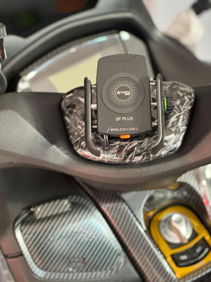 Nmax 125-155 2021-24 Forget Kapaklı Şarjlı Tel Tutucu