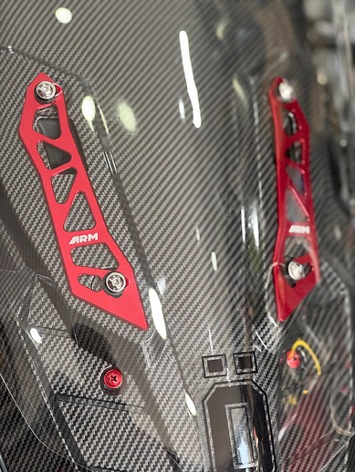 Nmax 125-155 2021-24 Ön Cam Cnc Alt Braket Seti