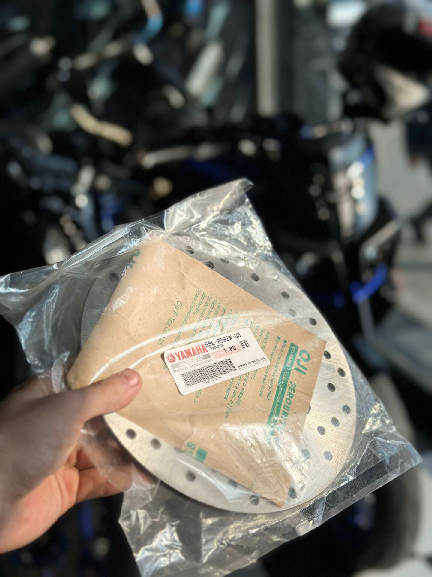 Yamaha Mt-10 Orjinal Arka Fren Diski 5SL2582W00