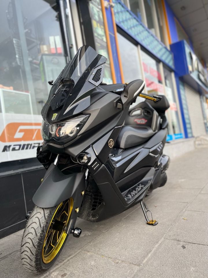 Nmax 125-155 2015-20 Razzo Füme Spor Ön Cam