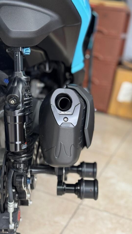 Xmax 250-300 2018-24 Egzoz Uç Ve Dekor Metal Kapak Seti