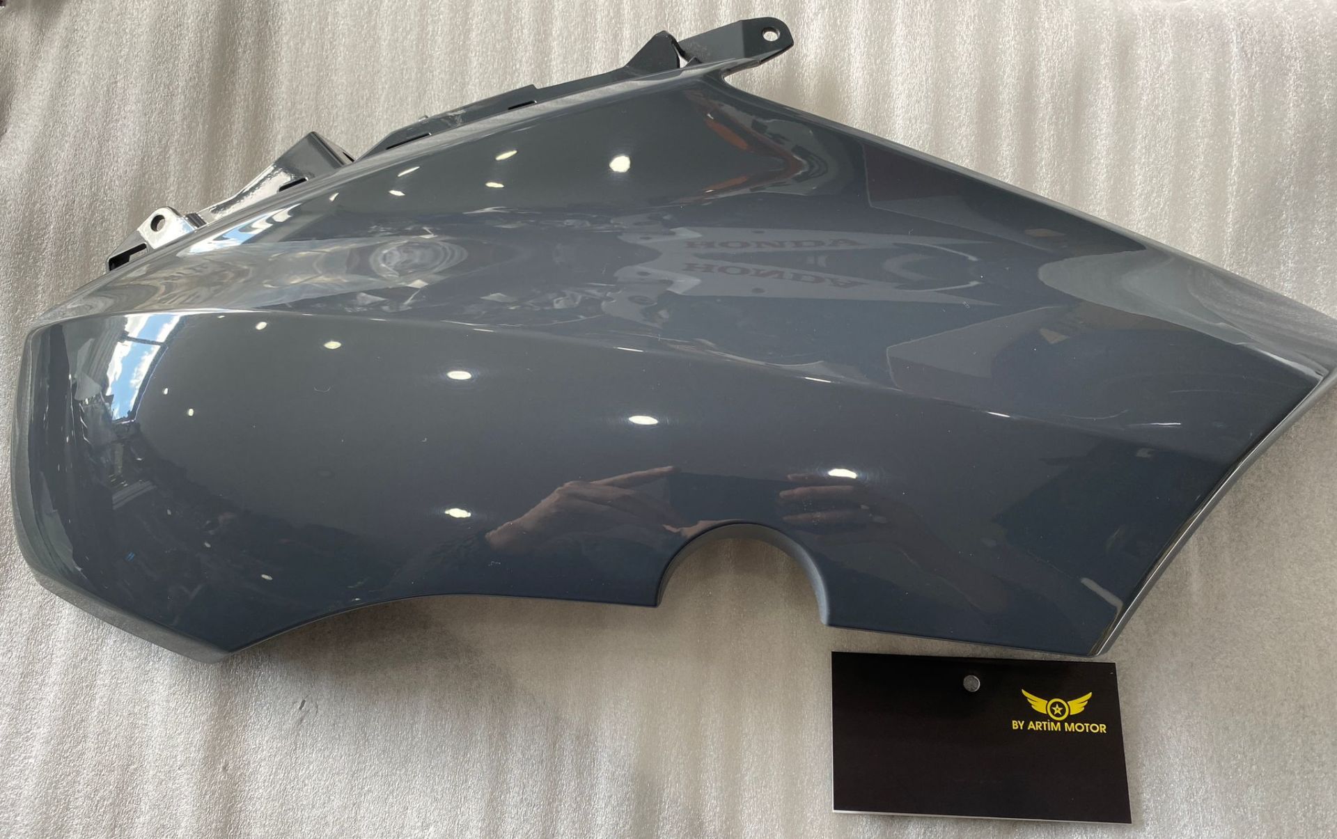 Tech-max Nardo Gri Sağ Kafa Grenajı-Far Grenajı