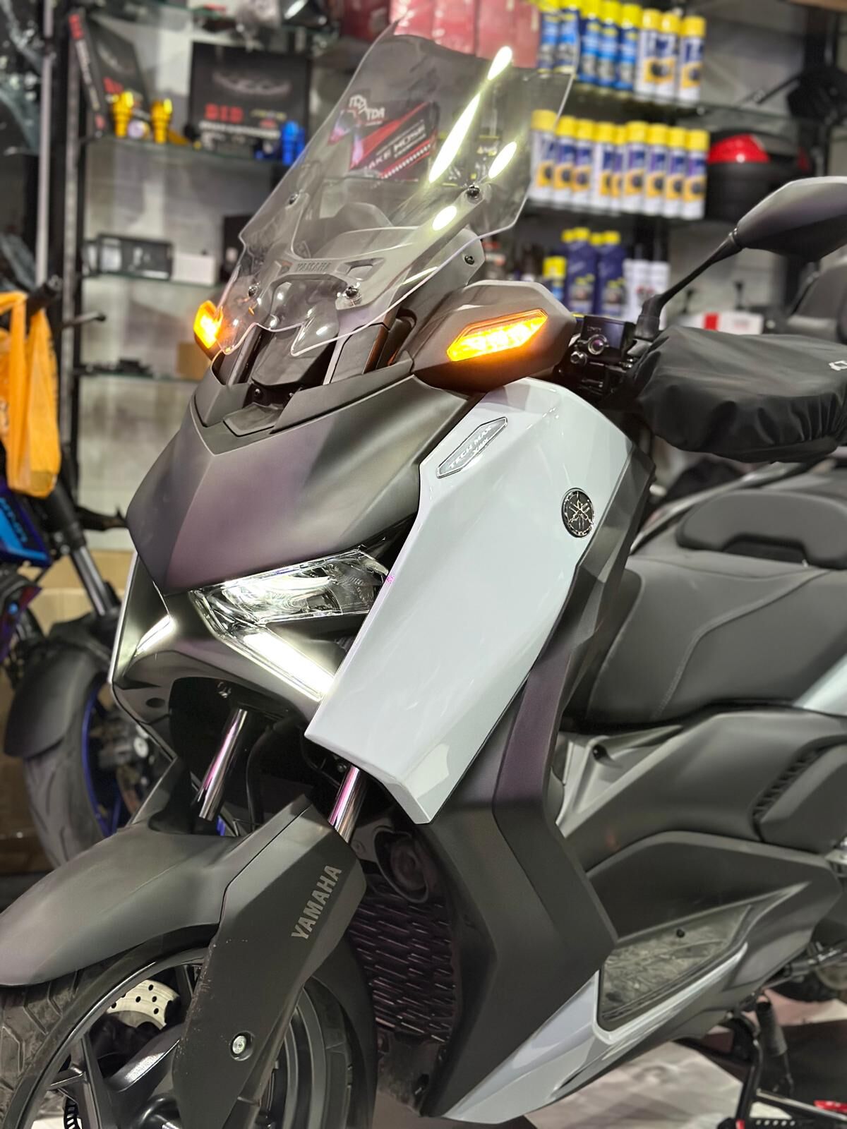 Xmax 250-300 2024-25 Ön Arka Bacak Koruma Seti