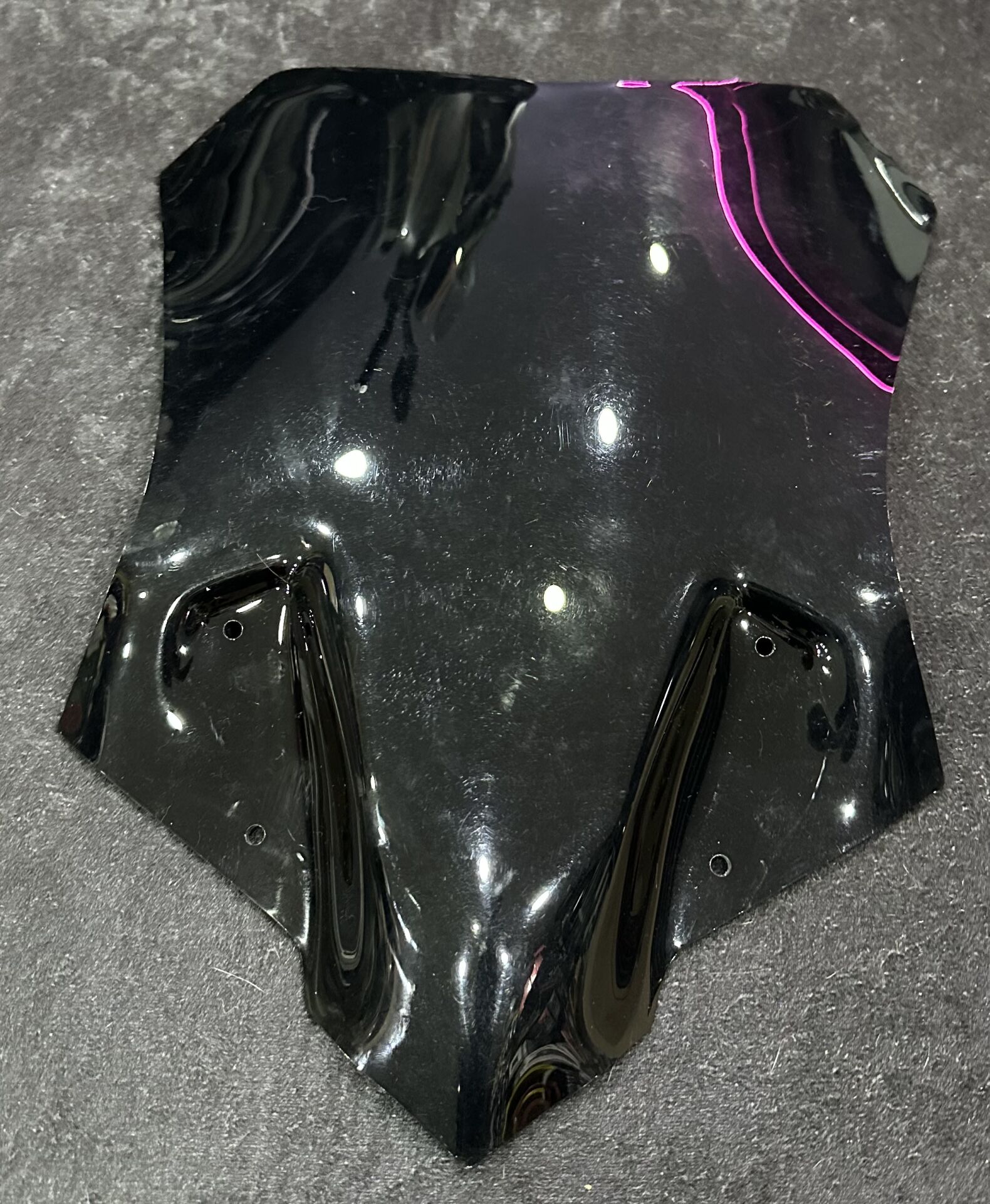 Yamaha Mt-09 Tracer 2015-2017 Siyah Spor Ön Cam