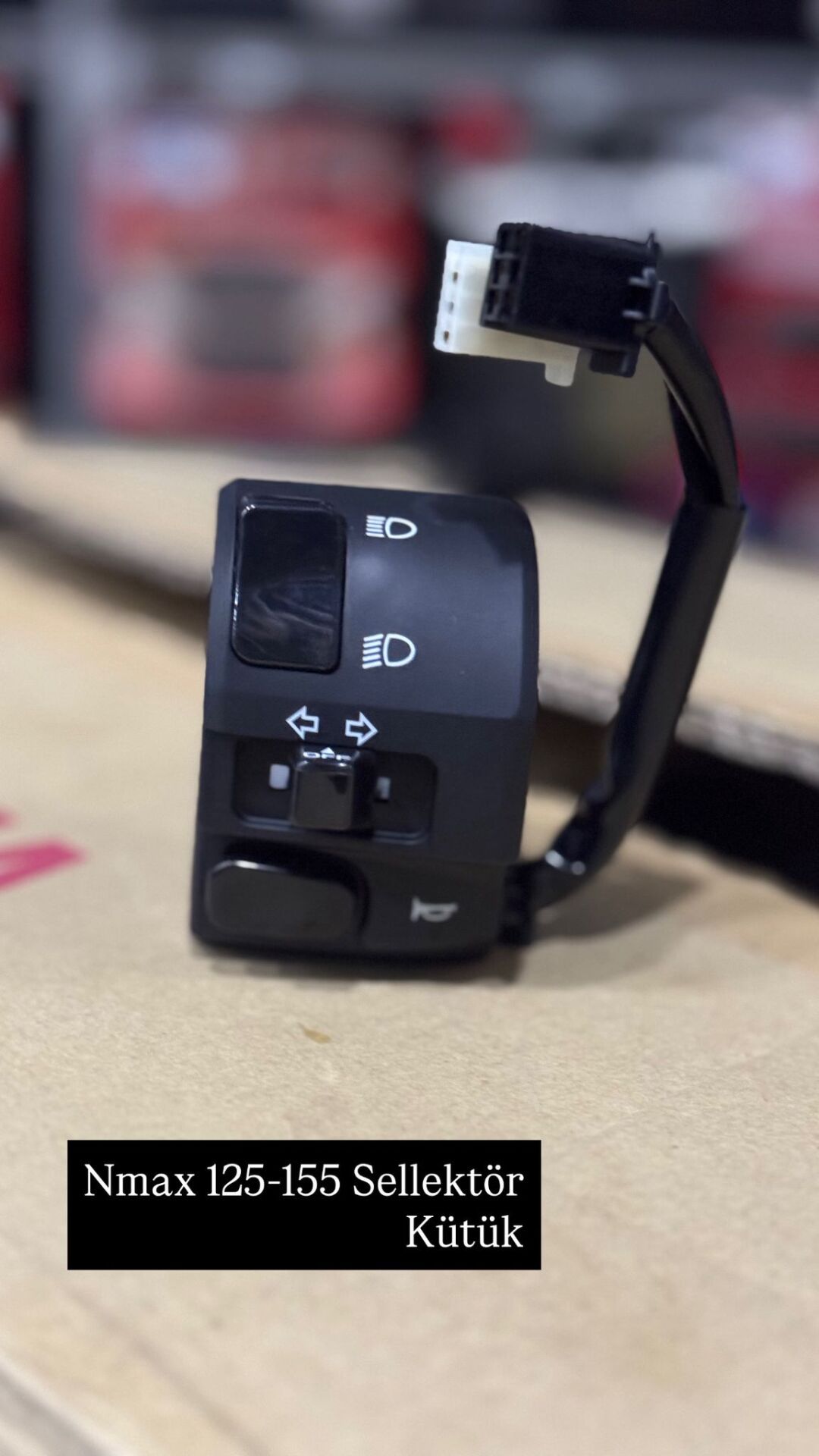 Nmax 125-155 2021-24 Sellektör Sol Kütük  Buton