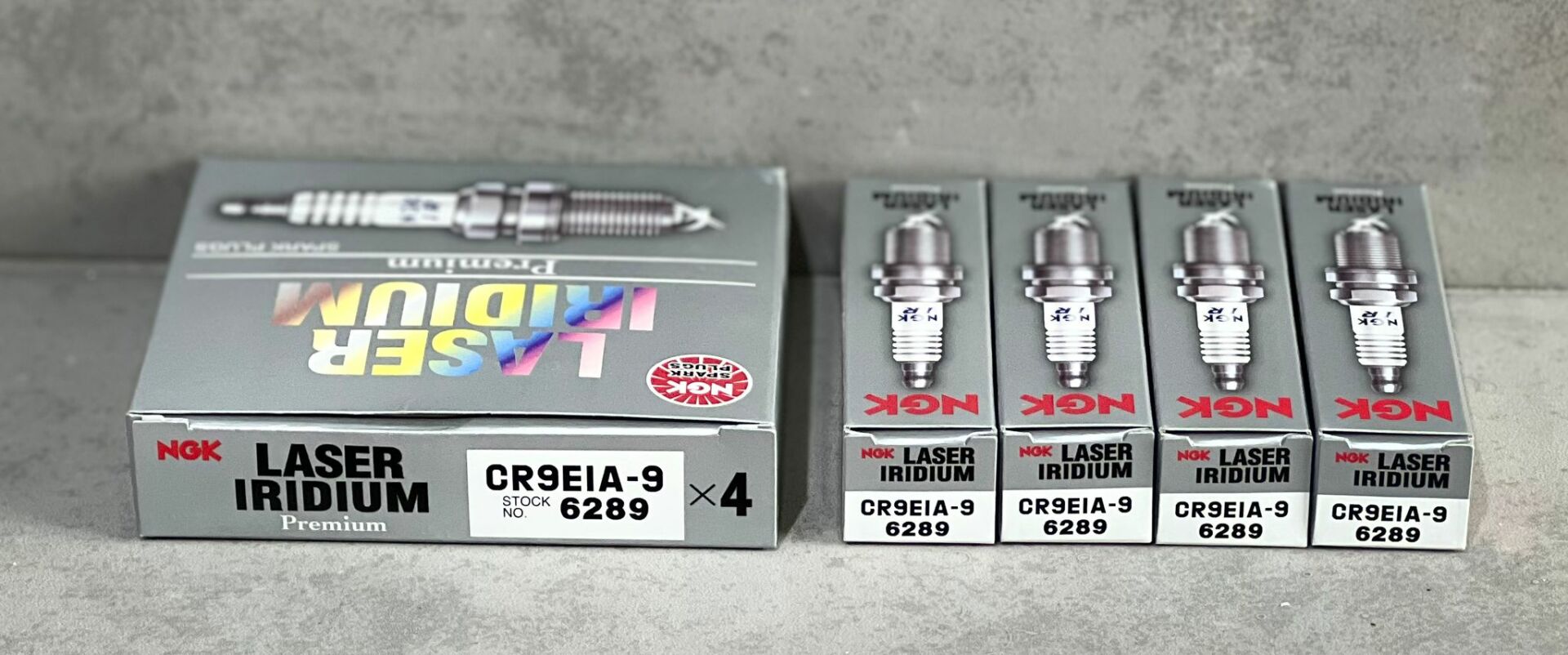 Kawasaki Ninja ZX-10 2004-11 Ngk Iridium Buji Seti CR9EIA-9
