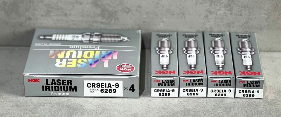 Kawasaki ER6-N 2006-15 Ngk İrudyum Buji Seti CR9EIA-9