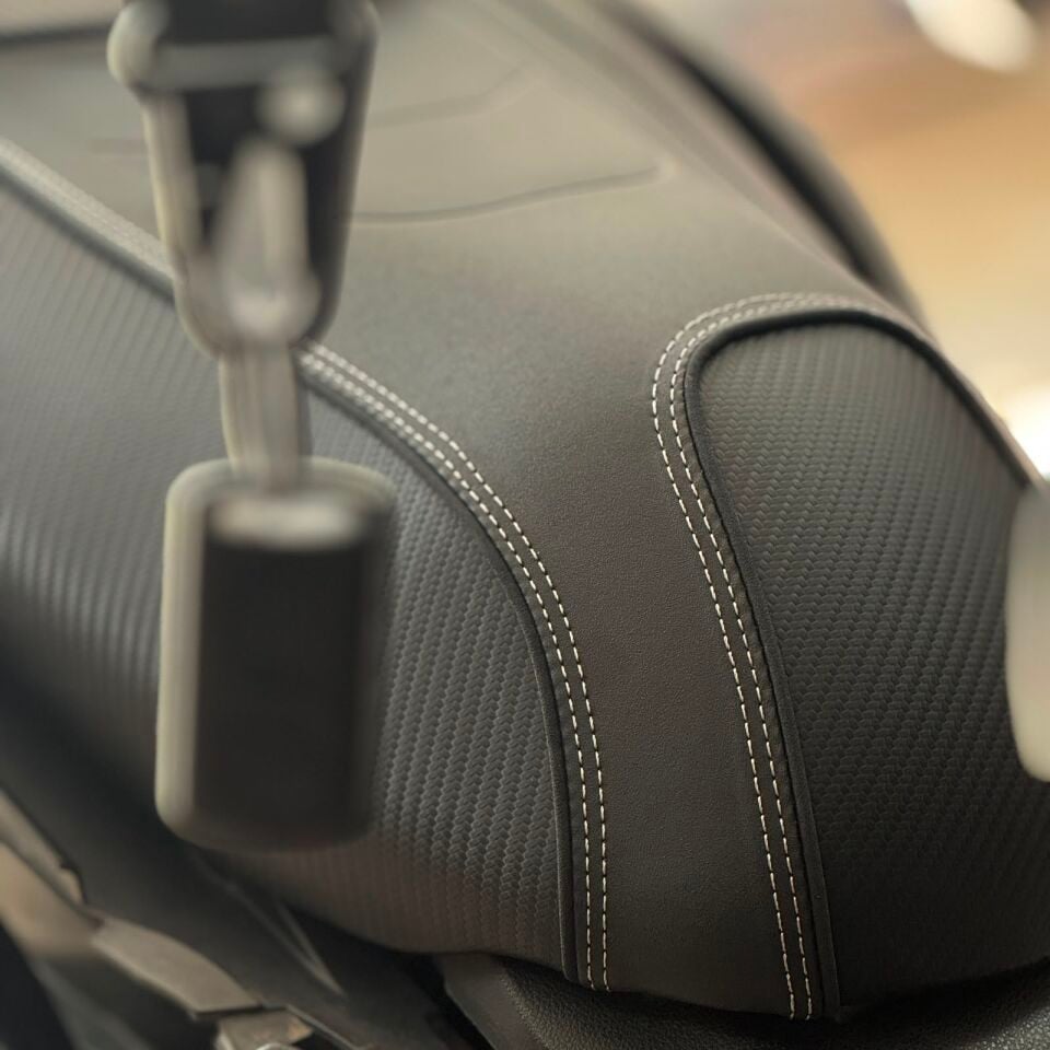 Nmax 125-155 2021-24 Yükseklik Ayarlı Karbon Konfor Sele Comfort Koltuk