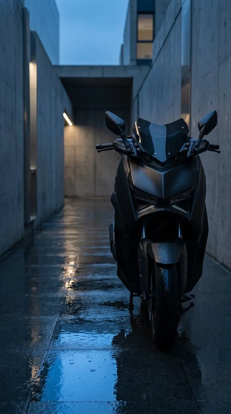 Xmax Tech-Max 2024 7. Model R25 Karbon Kısa Ayna Siyah Cam Seti