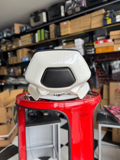 Nmax 125-155 2021-24 Ledli Beyaz Sissy Bar Modeli