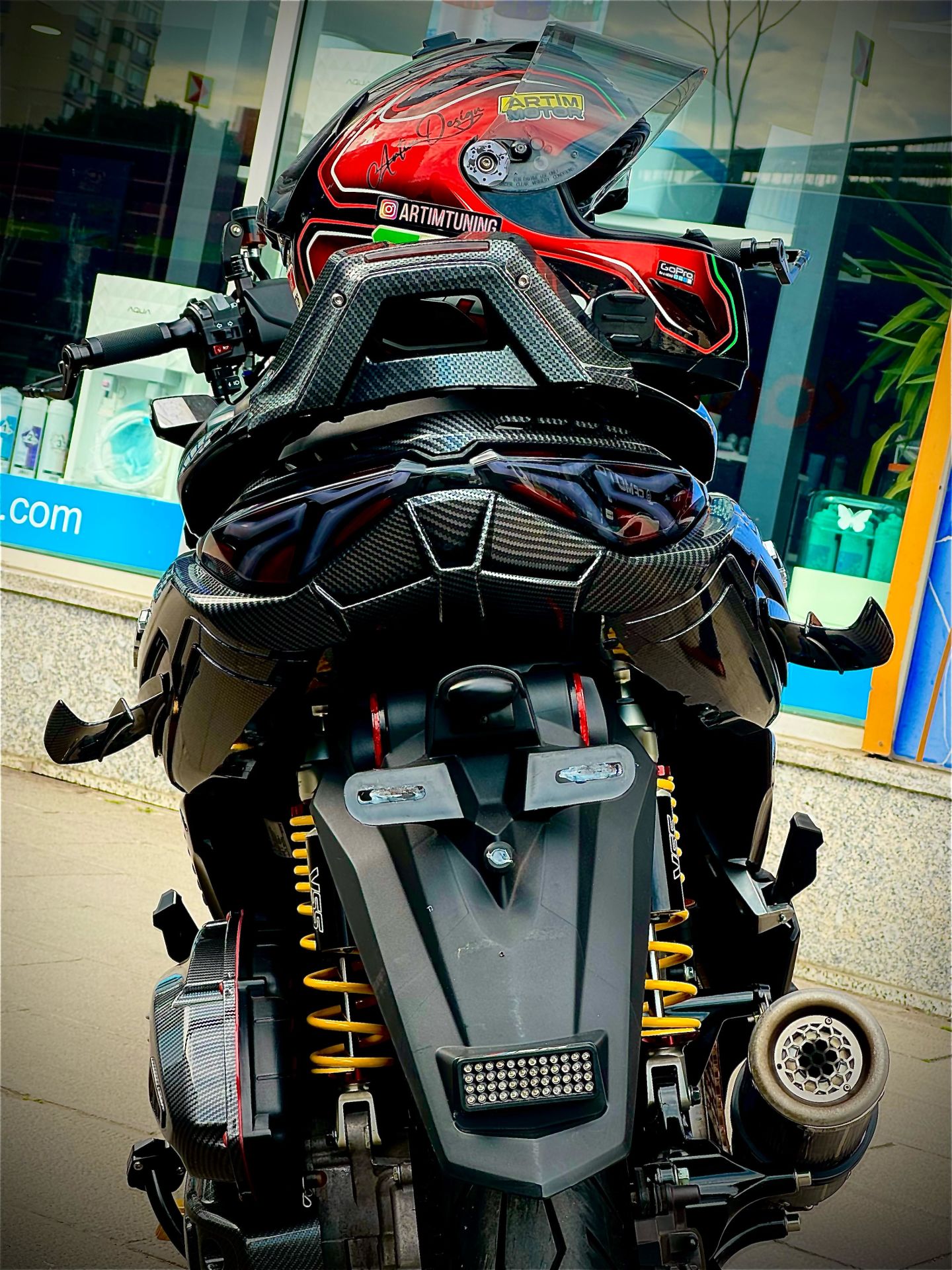 Nmax 125-155 2021-24 Audi Model Led Modifiye Stop