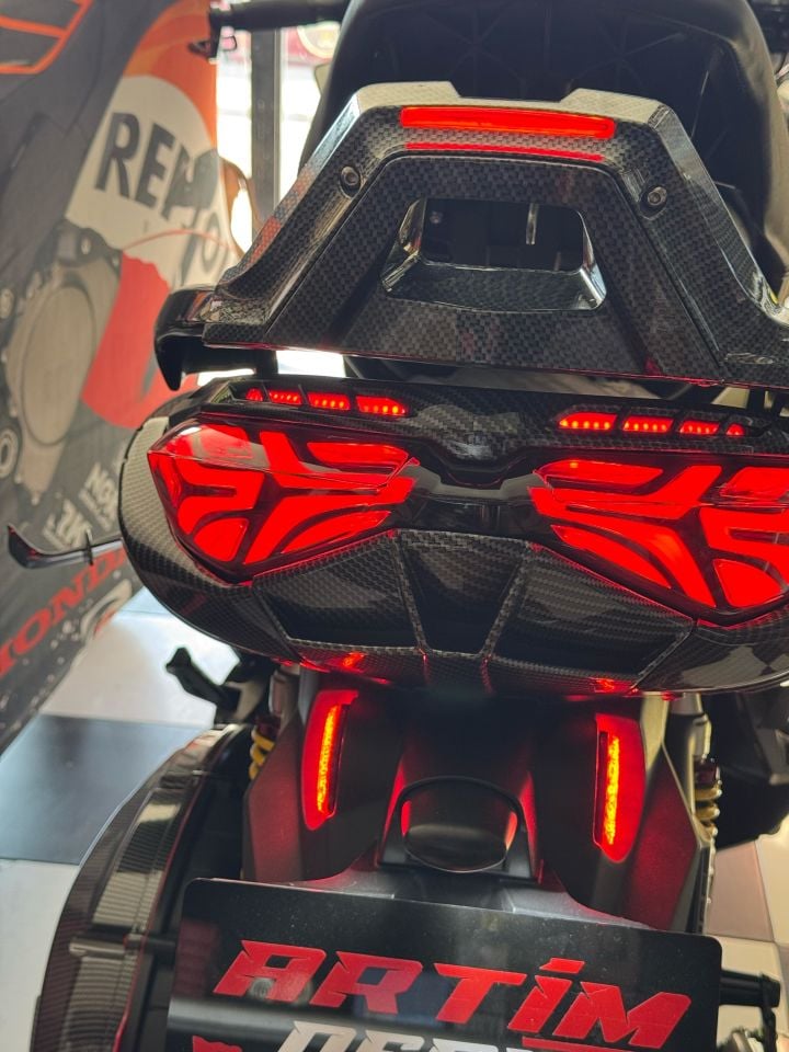 Nmax 125-155 2021-24 Audi Model Led Modifiye Stop