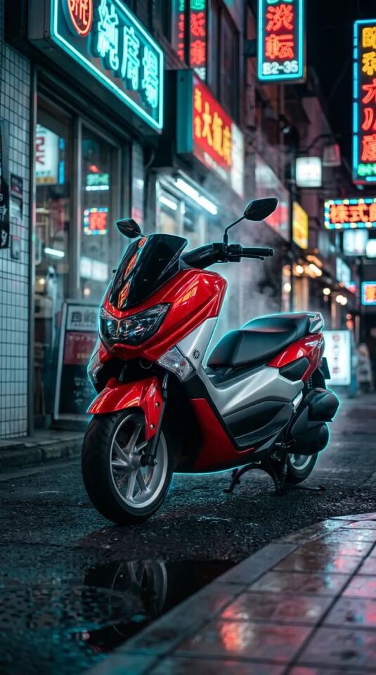 Orijinal Nmax 125-155 2015-2020 Parlak Kırmızı Grenaj Seti
