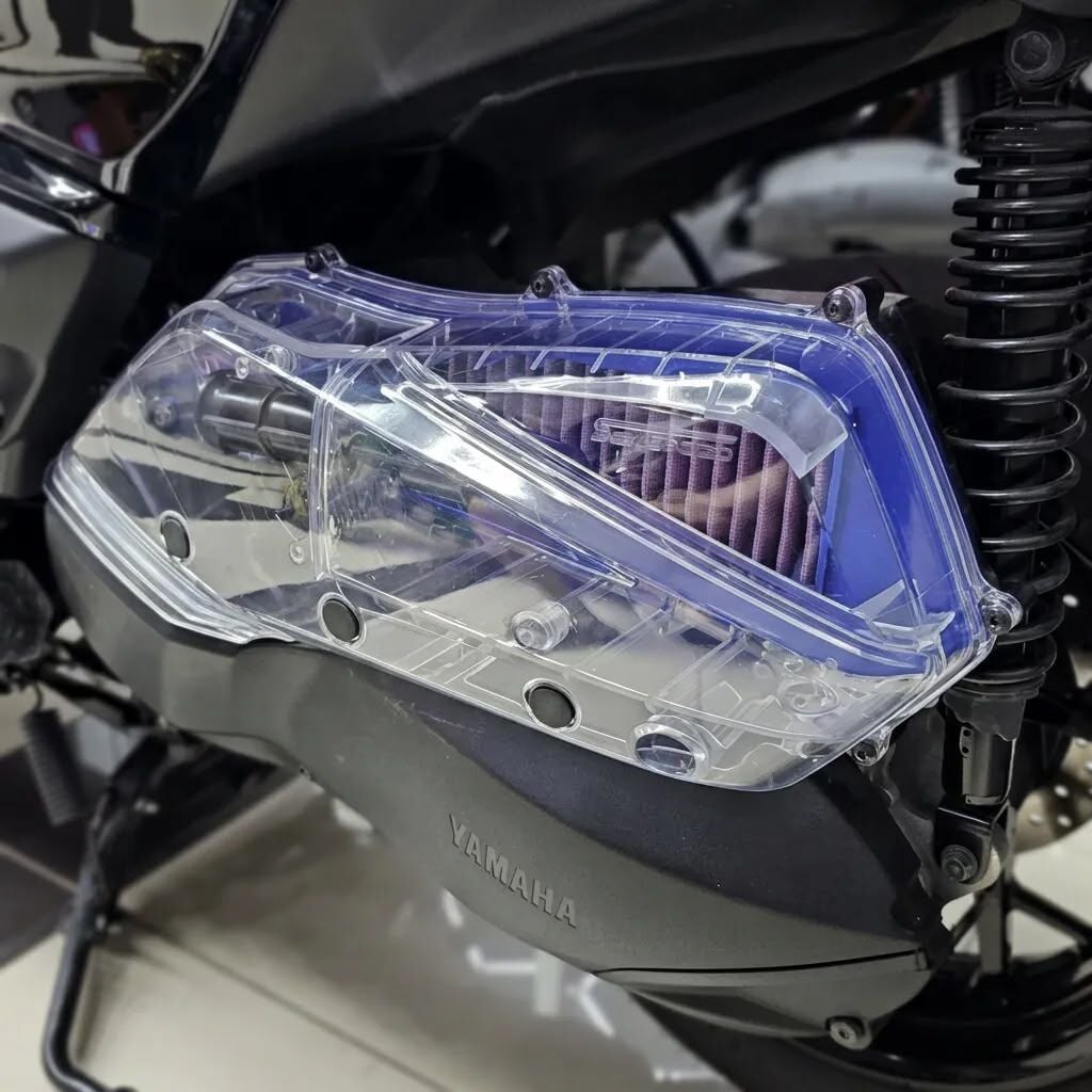 Xmax 250-300 2018-26 Şeffaf Hava Filtre Kapak Seti