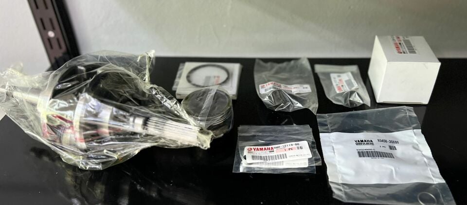 Xmax 250 2006-17 Orijinal Krank Silindir Piston Segman Seti