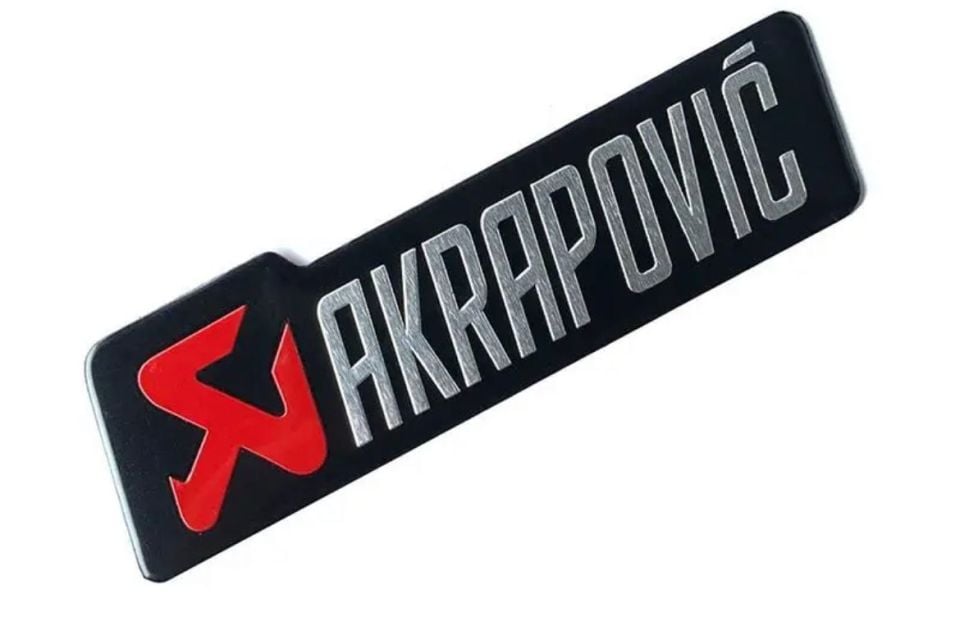Akrapovıc Yanmaz Egzoz Sticker