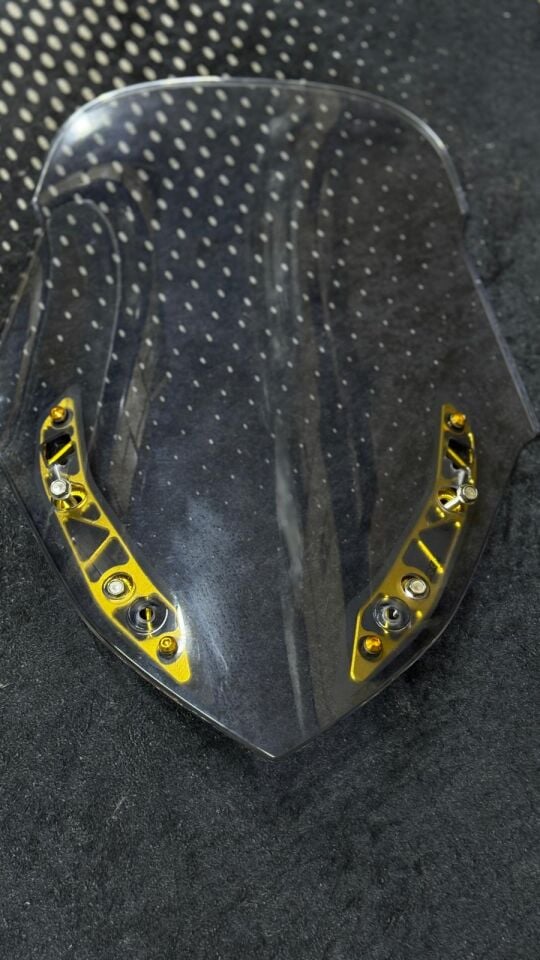 Xmax 250-300 2018-23 Cnc Ön Cam Altı Aparat Seti Gold