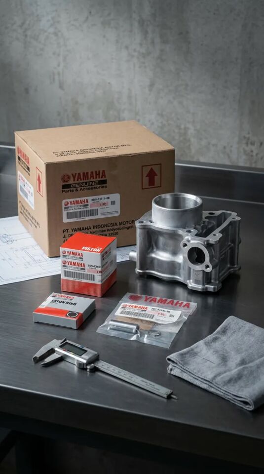 Orijinal Nmax 125 2015-20 Krank Silindir Piston Segman Set