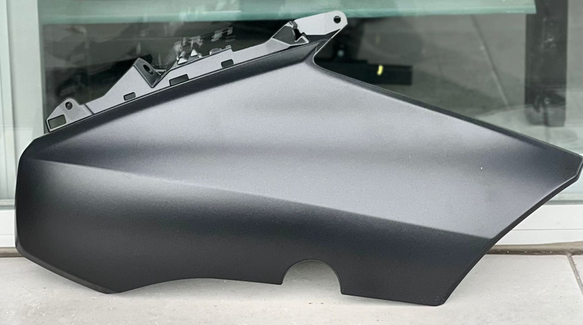 Xmax 250 2018-23 Endonezya Mat Siyah Sağ Kafa Grenajı